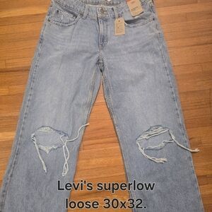 Levi's Light Blue Boyfriend Jeans